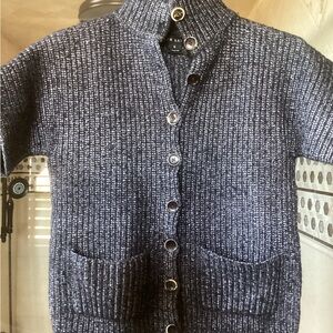 Ralph Lauren Navy Cardigan Sweater